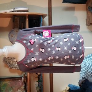 SLEEP RIOT PAJAMA SHIRT SZ MED NWT